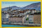 Preview: Ansichtskarte AK Genf / Stadtansicht / 1910-1925 / Credit Lyonnais – Straßenbahn – Gebäude – Architektur